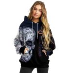 Chicago-Bears-Sugar-Skull-Blue-Black-AOP-Hoodie-3