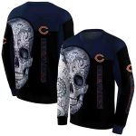 Chicago-Bears-Sugar-Skull-Blue-Black-AOP-Sweatshirt-1