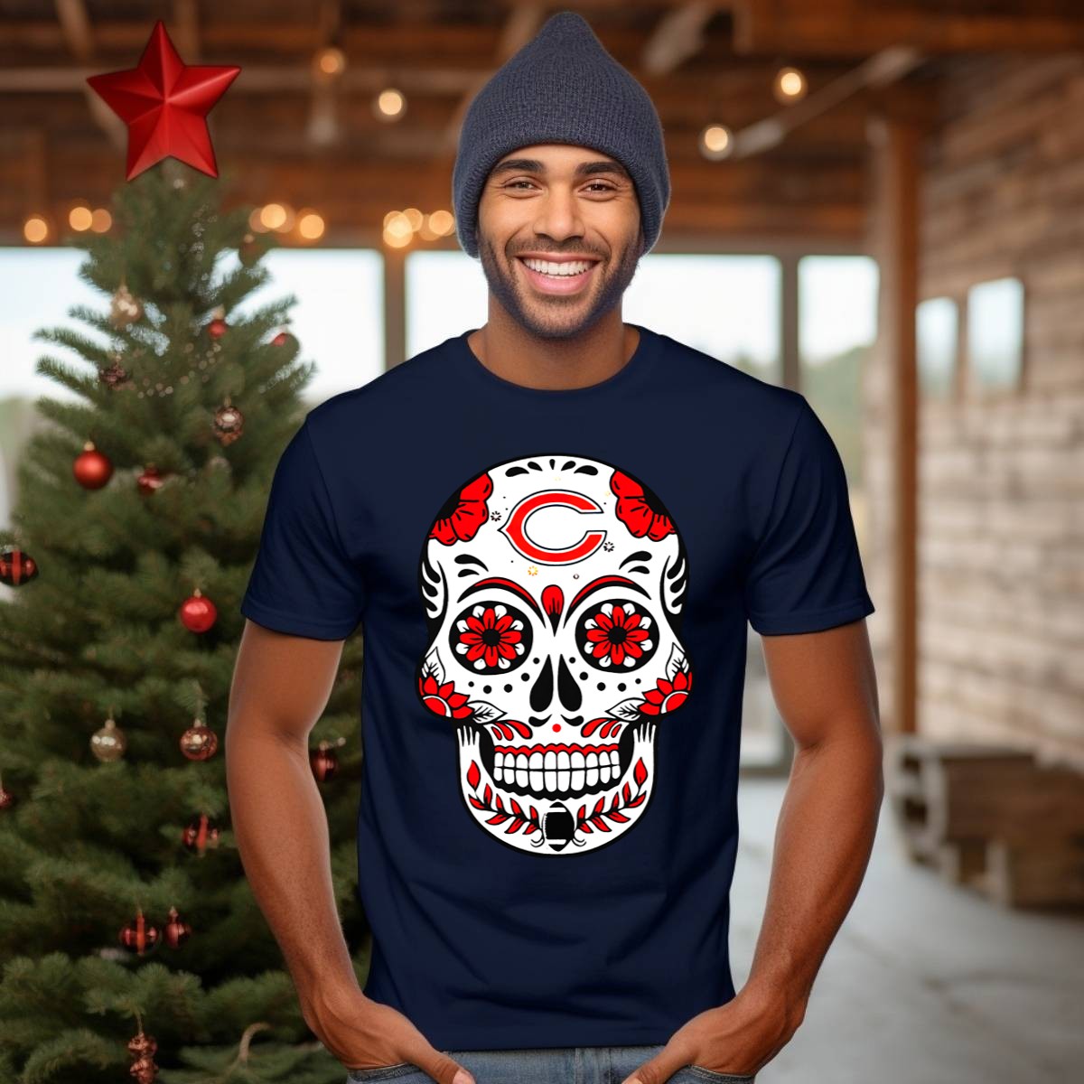 Chicago-Bears-Sugar-Skull-Shirt_t-shirt-3_4
