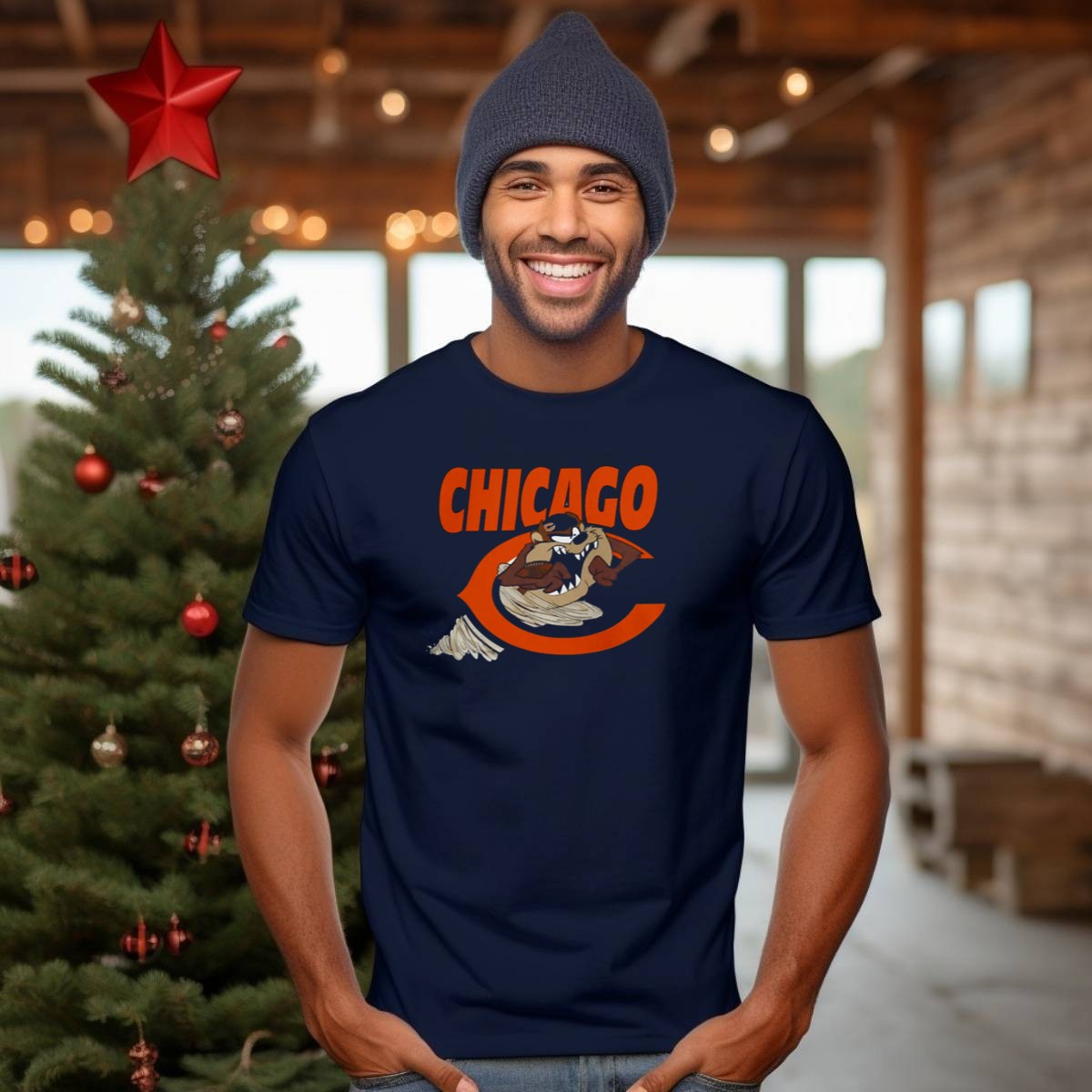Chicago-Bears-Tazmanian-Taz-Devil-Crossover-T-Shirt-1_t-shirt-3_4