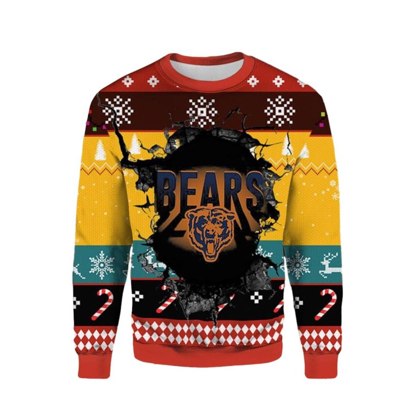 Chicago Bears Team Spotlight Ugly Sweater 1