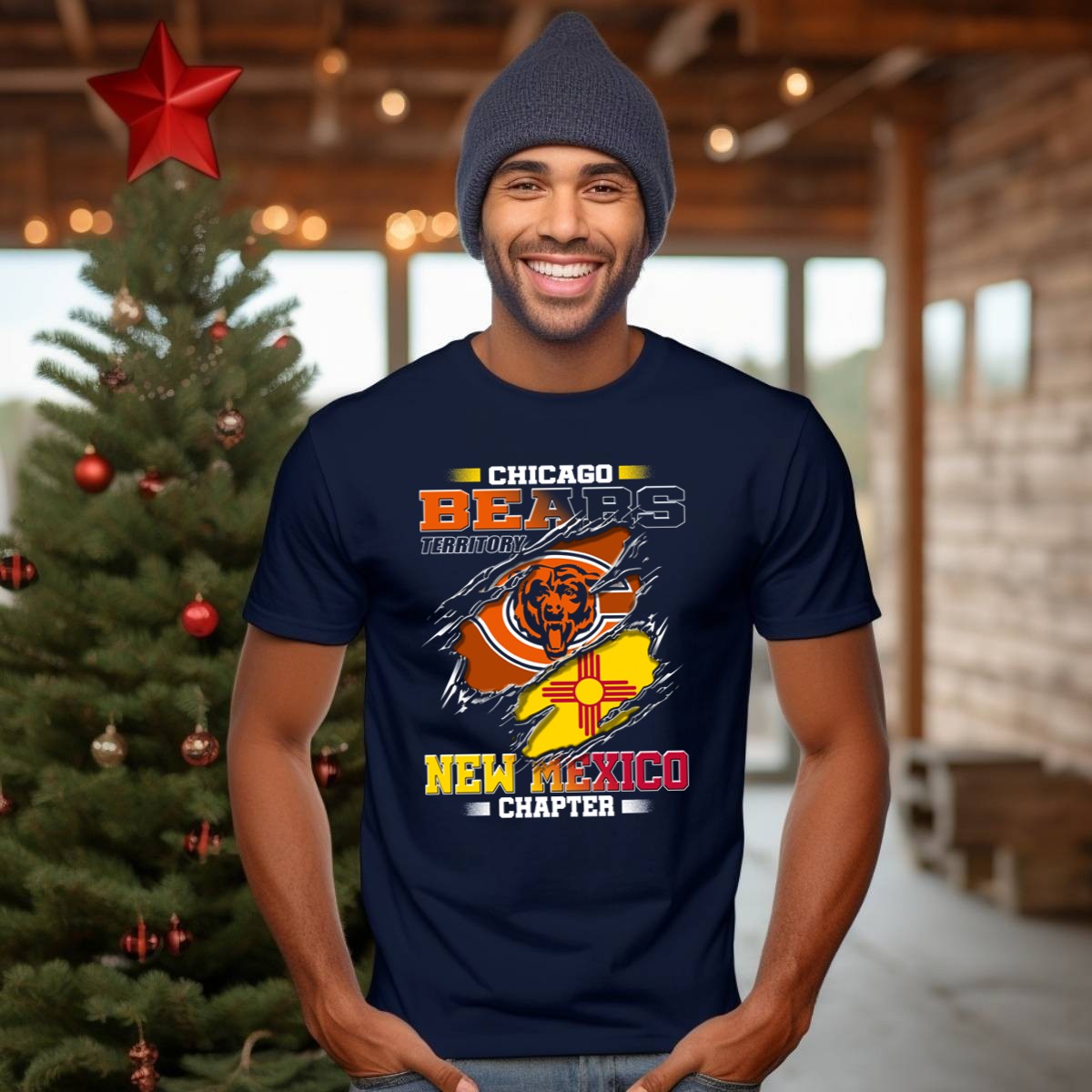 Chicago-Bears-Territory-New-Mexico-Chapter-T-Shirt-1_t-shirt-3_4