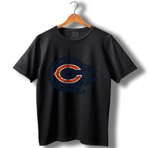 Chicago Bears The Millennium Falcon Star Wars T-Shirt
