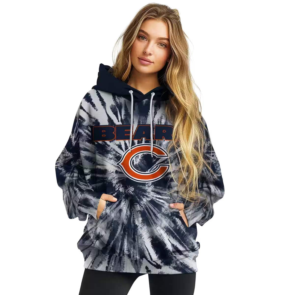 Chicago-Bears-Tie-Dye-Pattern-Blue-AOP-Hoodie-3