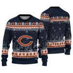 Chicago-Bears-Tree-Christmas-Pattern-Blue-AOP-Sweatshirt-1
