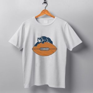 Chicago Bears Vintage Bear And Football Logo 1946 T Shirt
