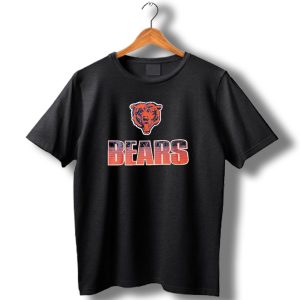 Chicago Bears Vintage Bears Logo Allover T Shirt