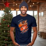 Chicago-Bears-Virginia-Cavaliers-Scratch-Torn-T-Shirt-1_t-shirt-3_4