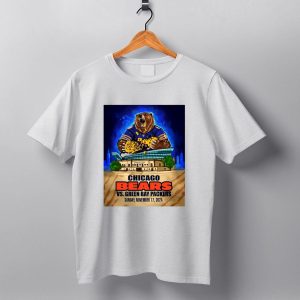 Chicago Bears Vs Green Bay Packers Soldier Field November 17 2024 Showdown T Shirt