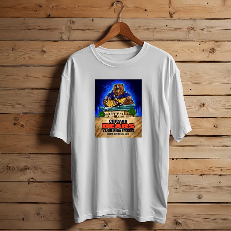 Chicago Bears Vs Green Bay Packers Soldier Field November 17 2024 Showdown T Shirt T Shirt 1 1