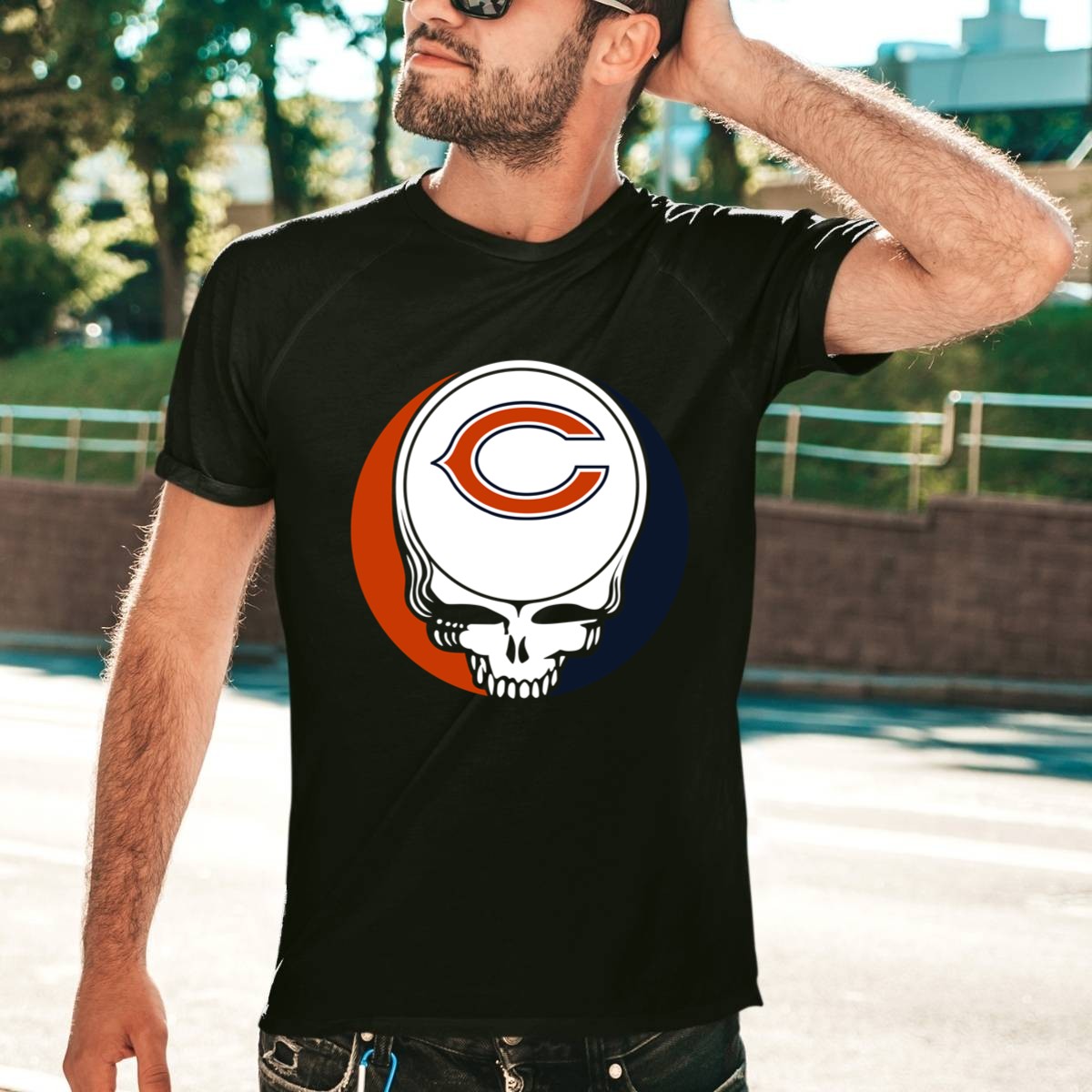 Chicago-Bears-Your-Face-Football-Fan-Supporter-Grateful-Dead-shirt_t-shirt-4_5