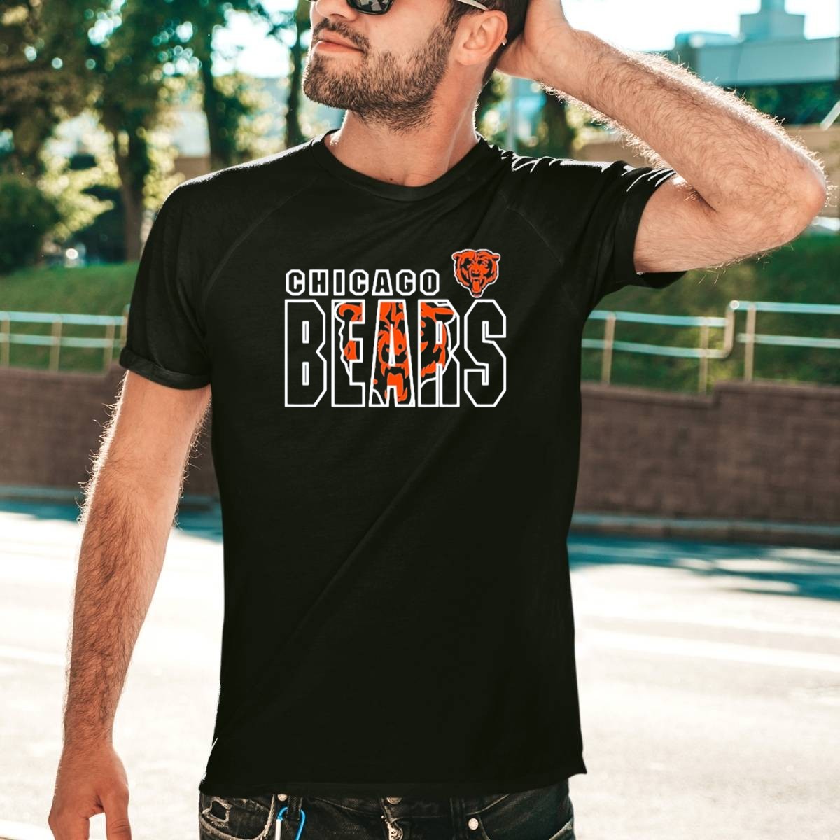 Chicago-Bears-Youth-Nfl-Properties-Double-Logo-Bear-Head-T-Shirt-1_t-shirt-4_5