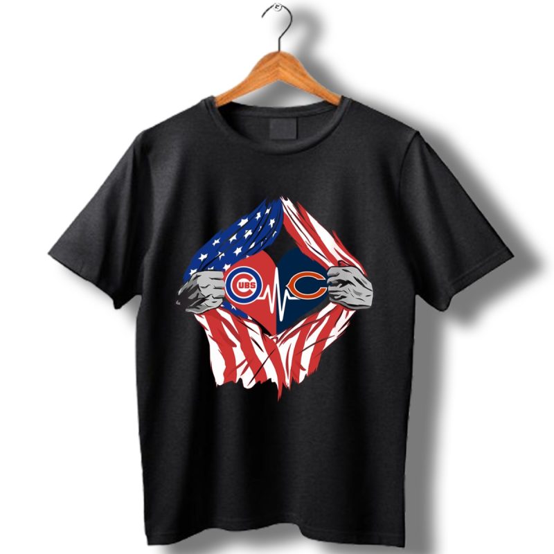 Chicago-Cubs-And-Chicago-Bears-Inside-Me-Shirt_T-Shirt-1 Chicago Cubs And Chicago Bears Inside Me Shirt T Shirt 1