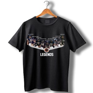 Chicago Bears Legends All Players Signatures T-Shirt