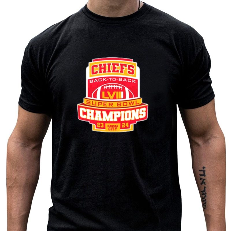 Chiefs Back To Back Super Bowl Lviii Champions 23 24 Kansas City T Shirt T Shirt 1 1