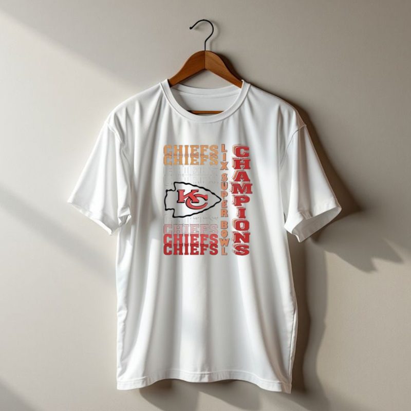 Chiefs Chiefs Lix Super Bowl Champions Kc T Shirt T Shirt 1 1