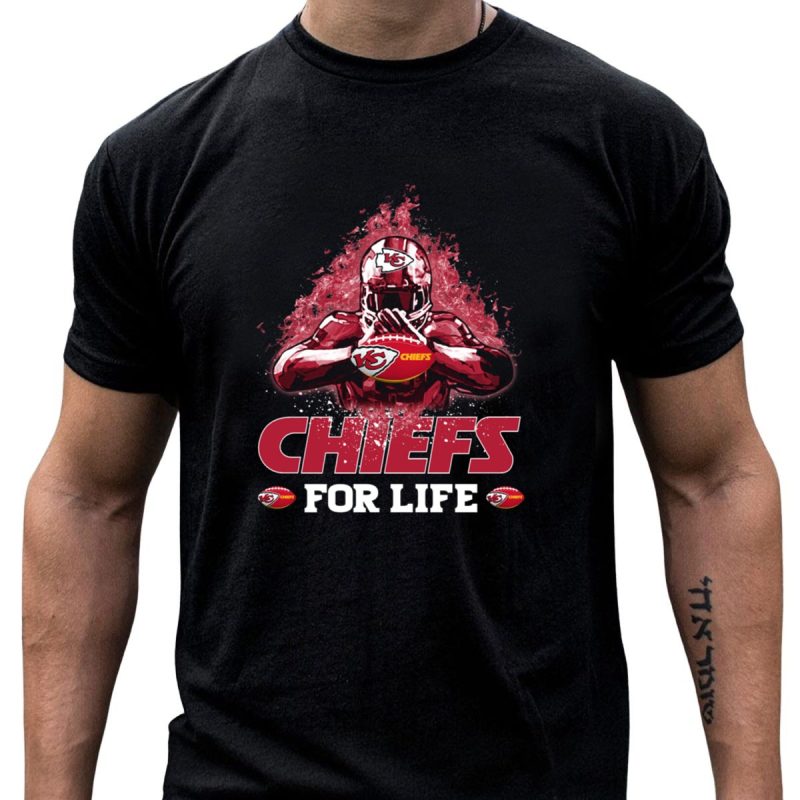 Chiefs For Life Kansas City Chiefs Football Player T Shirt T Shirt 1 1