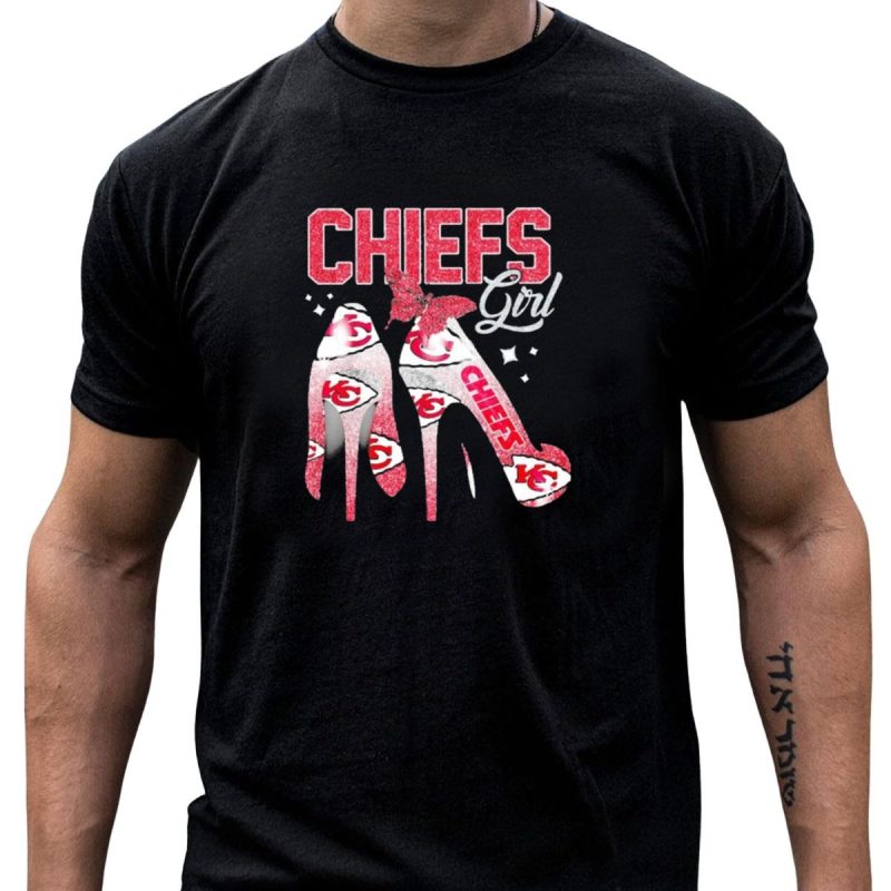 Chiefs Girl Kansas City High Heels T Shirt T Shirt 1 1