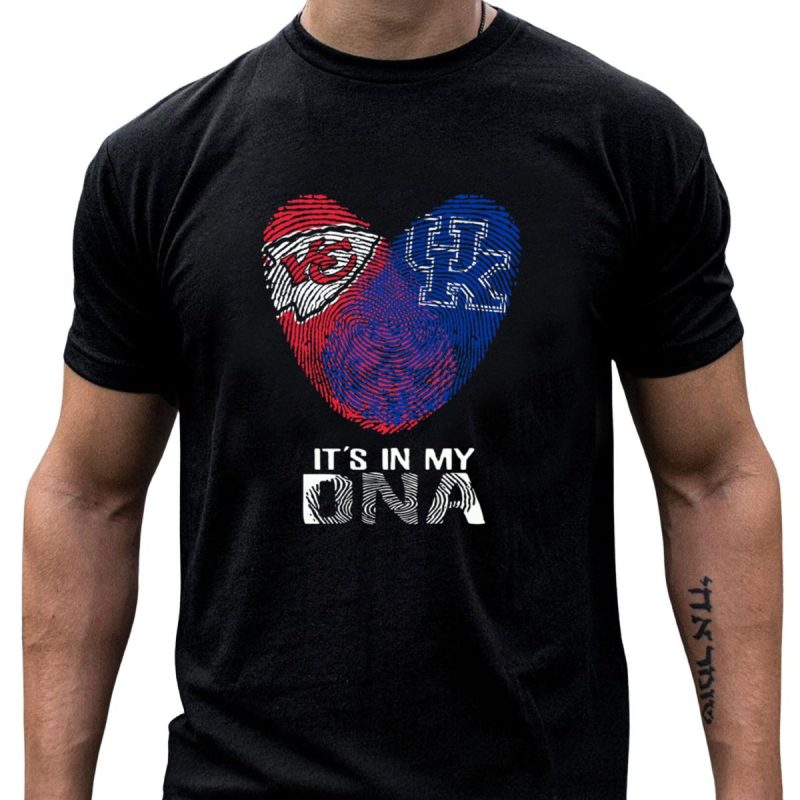 Chiefs Kentucky Uk Its In My Dna T Shirt T Shirt 1 1
