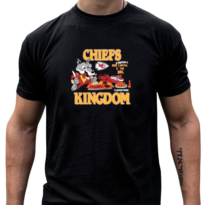 Chiefs Kingdom Football Flavortown Bbq Capital Of The World T Shirt T Shirt 1 1