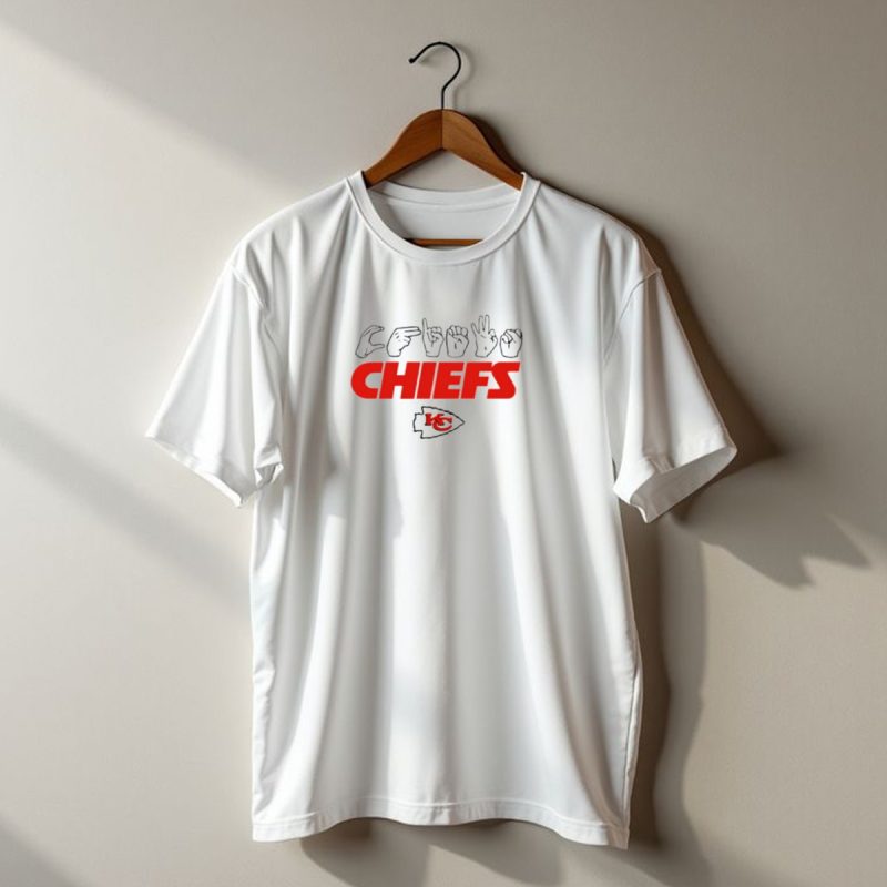 Chiefs Love Sign Kc Arrowhead Football Chiefs T Shirt T Shirt 1 1