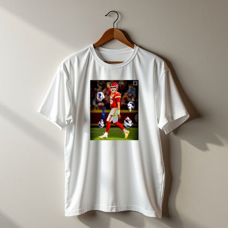 Chiefs Mahomes Dominates Playoffs Against Bills Allen 4 0 Record T Shirt T Shirt 1 1