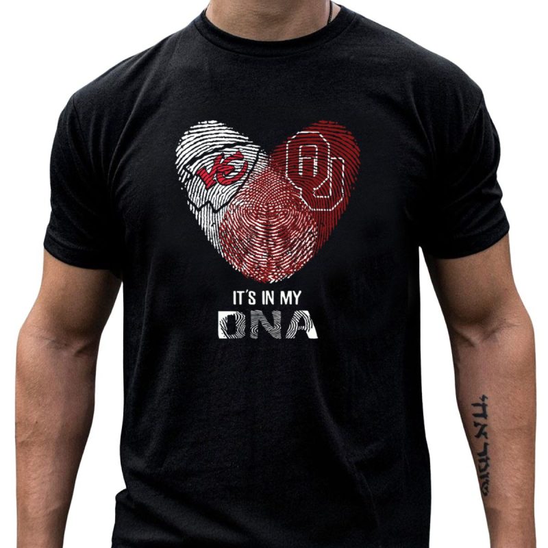 Chiefs Oklahoma Sooners Its In My Dna T Shirt T Shirt 1 1