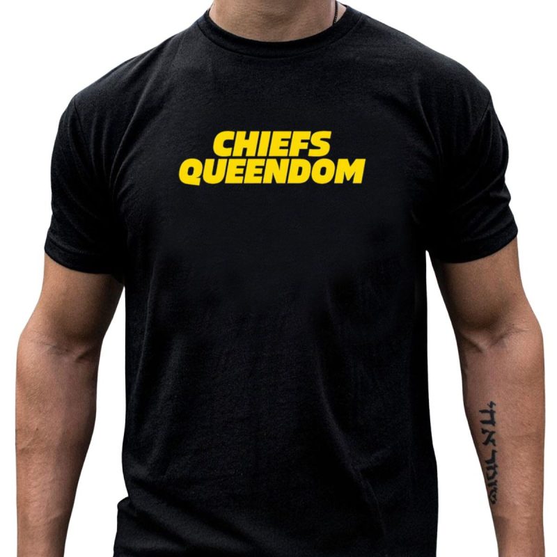 Chiefs Queendom Fan Apparel In Bold Yellow T Shirt T Shirt 1 1