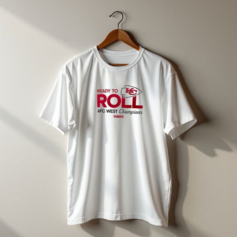 Chiefs Ready To Roll Afc West Champions Kansas City 2024 Locker Room T Shirt T Shirt 1 1