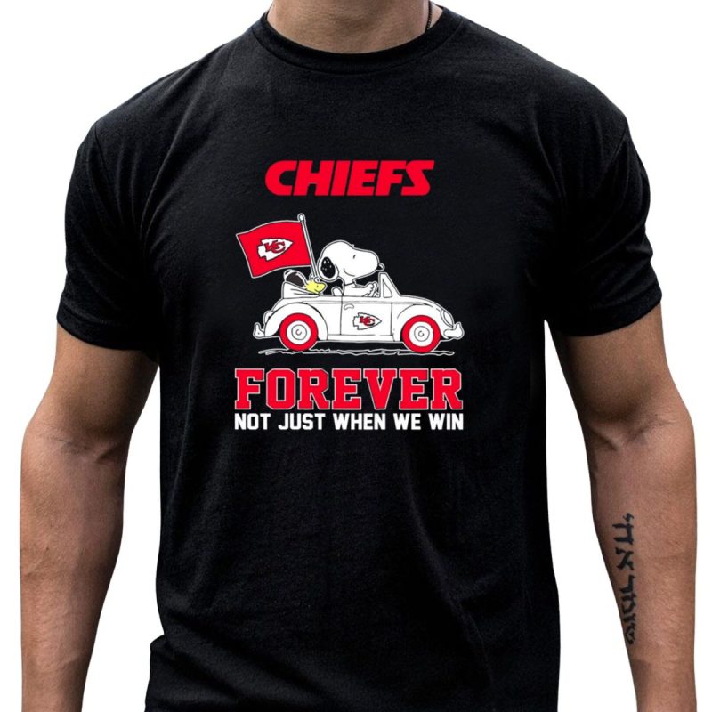 Chiefs Snoopy Forever Not Just When We Win T Shirt T Shirt 1 1