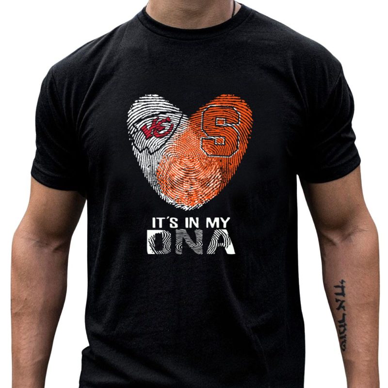 Chiefs Syracuse Heart Its In My Dna T Shirt T Shirt 1 1