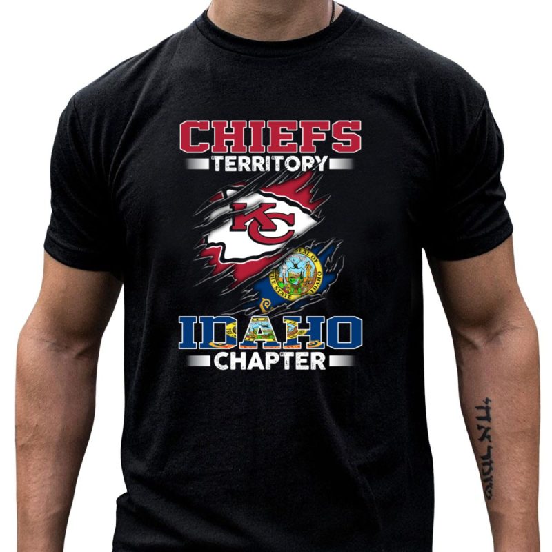 Chiefs Territory Idaho Chapter Kansas City Flag Seal T Shirt T Shirt 1 1