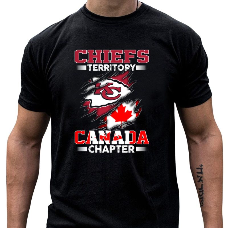 Chiefs Territory Kansas City Canada Chapter T Shirt T Shirt 1 1
