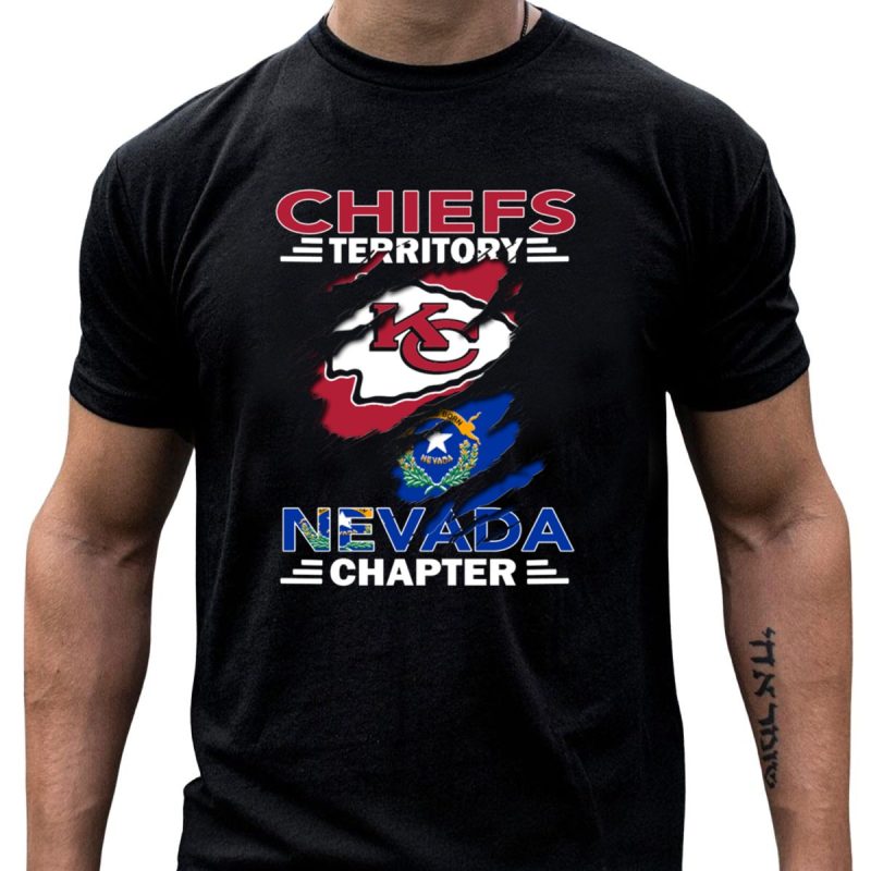 Chiefs Territory Kansas City Logo Nevada Chapter Football Fan T Shirt T Shirt 1 1