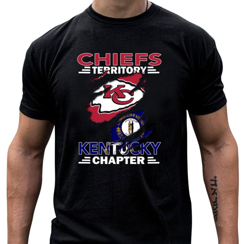 Chiefs Territory Kentucky Chapter Commonwealth Of Kentucky Flag T Shirt T Shirt 1 1