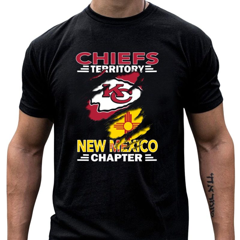 Chiefs Territory New Mexico Chapter Kansas City Chiefs Zia T Shirt T Shirt 1 1
