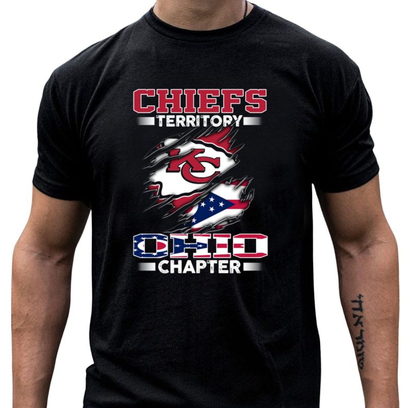 Chiefs Territory Ohio Chapter Kc Logo Flag T Shirt T Shirt 1 1