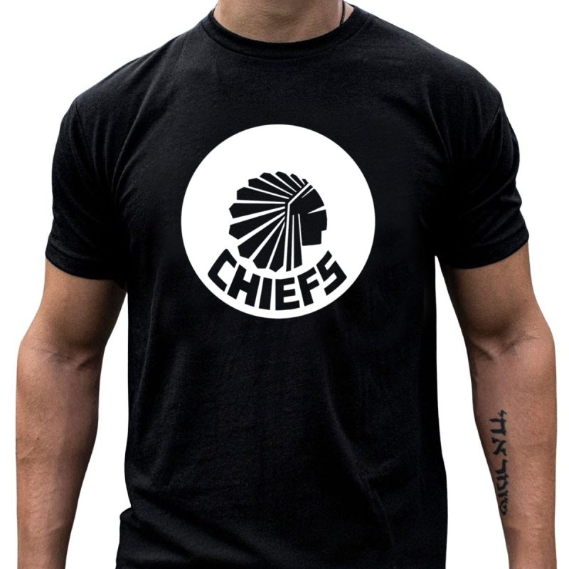 Chiefs Tribal Head T Shirt T Shirt 1 1