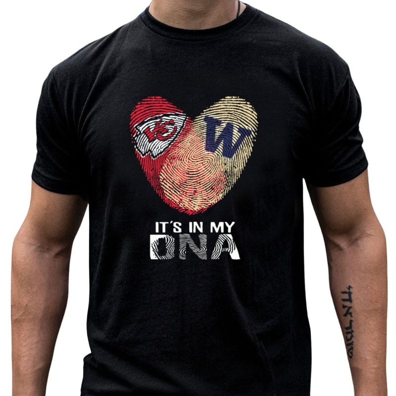 Chiefs W Huskies Its In My Dna T Shirt T Shirt 1 1
