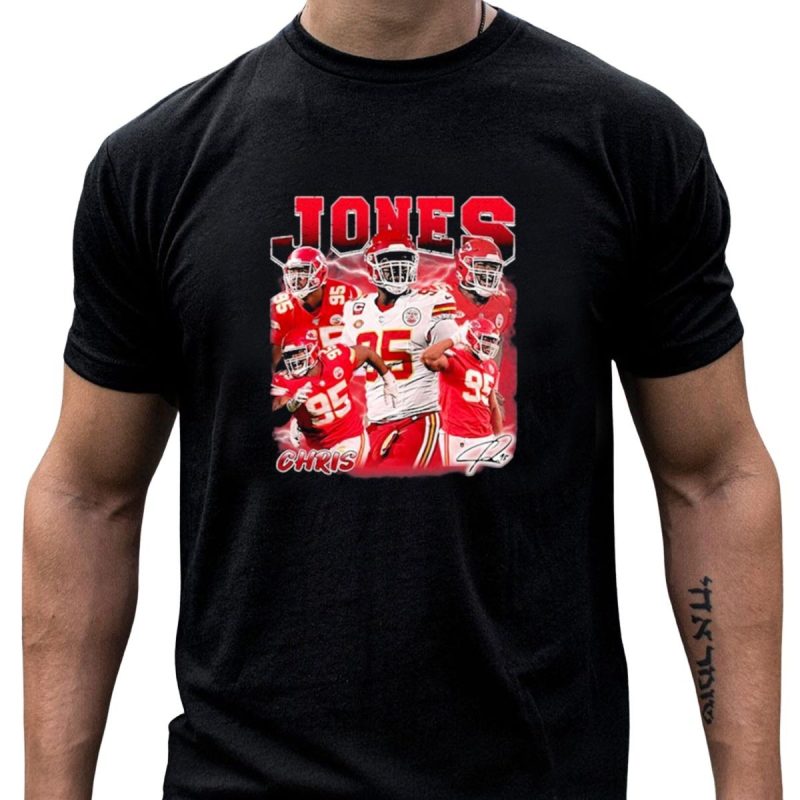 Chris Jones Kansas City Chiefs Legendary Number 95 Player T Shirt T Shirt 1 1