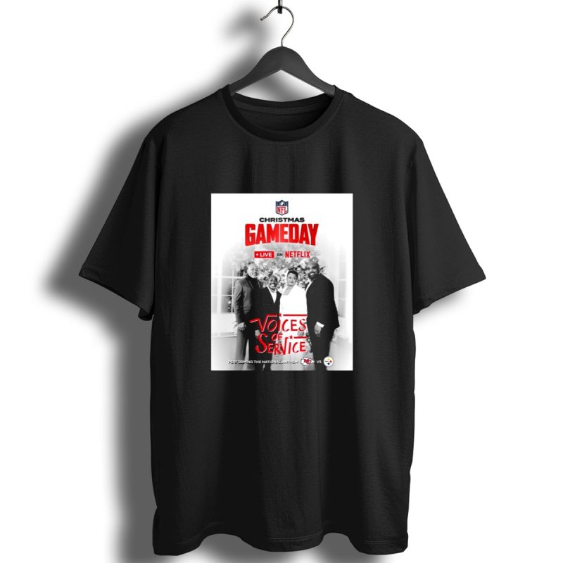 Christmas Gameday Kansas City Chiefs And Pittsburgh Steelers T Shirt 1 T Shirt 1