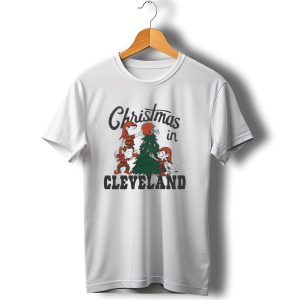 Christmas in Cleveland Browns T-Shirt