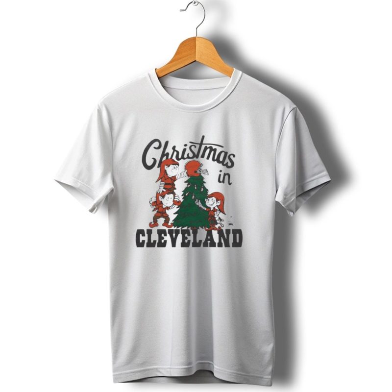 Christmas In Cleveland Browns T Shirt 1 T Shirt 1