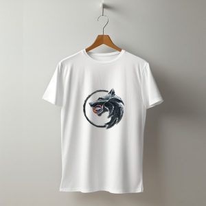 Cht1Twnfl1010 Denver Broncos Wolf T-Shirt