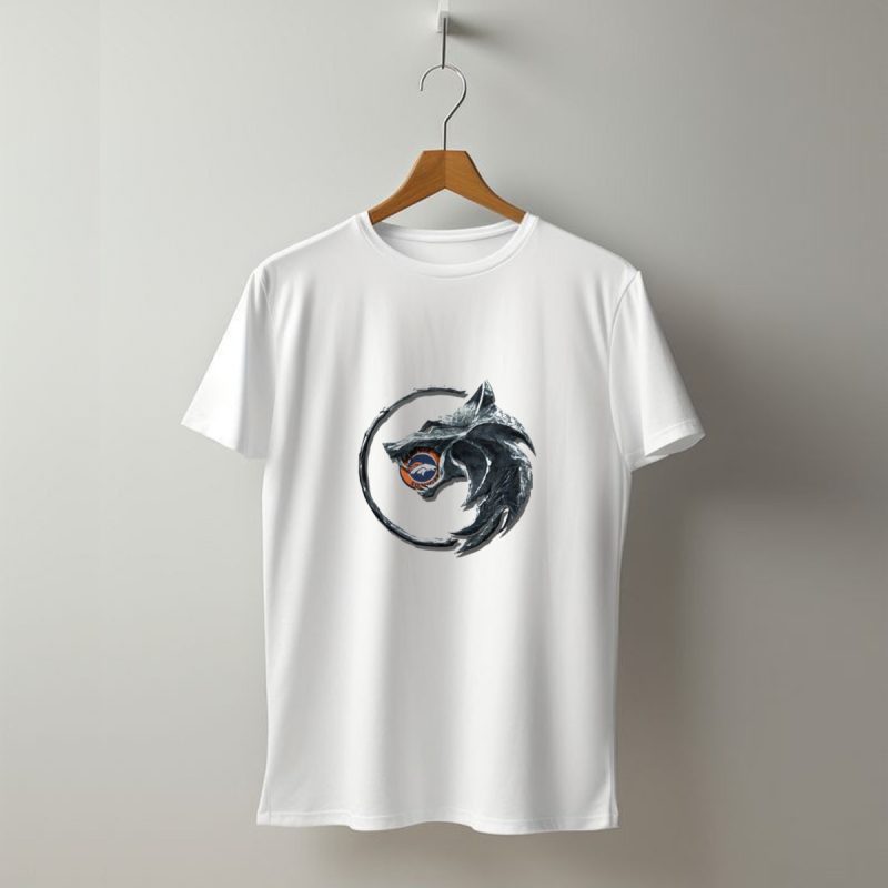 Cht1Twnfl1010 Denver Broncos Wolf T Shirt 1 T Shirt 1