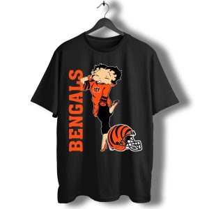 Cincinnati Bengals Betty Boops T-Shirt