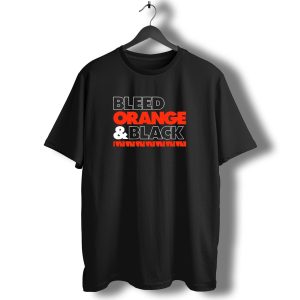 Cincinnati Bengals Bleed Orange and Black T-Shirt