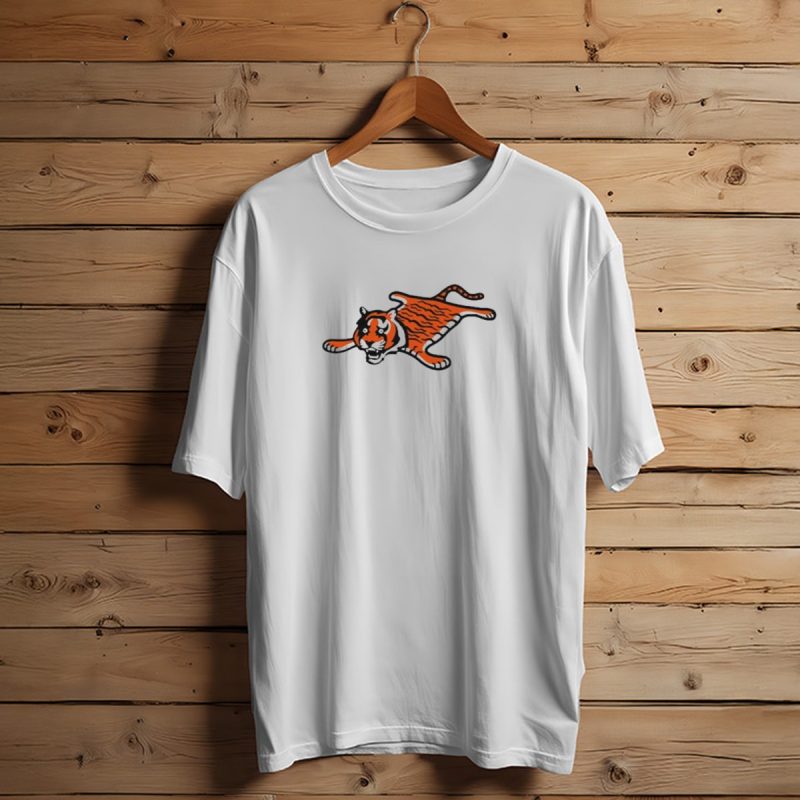 Cincinnati Bengals Funny Flat Mascot Tiger T Shirt 1 T Shirt 1