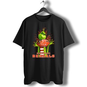Cincinnati Bengals Grinch Football T-Shirt