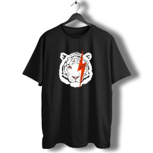 Cincinnati Bengals Lightning Tiger Logo T-Shirt
